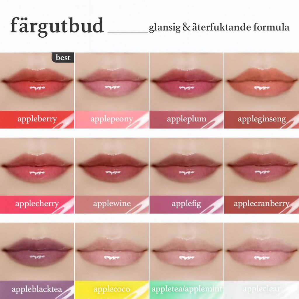 Koreansk Apple Lip Tint Stain