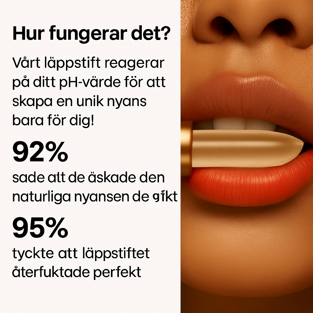 Färgskiftande Läppstift