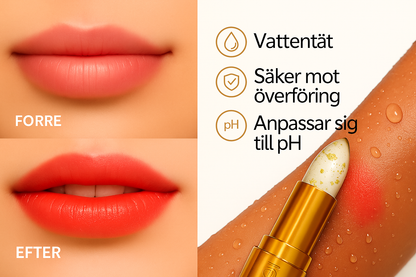 Färgskiftande Läppstift